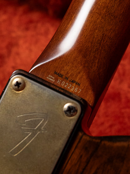 1991 Fender Order TL72-63, Lacquer Refinish ('69 All Rosewood Telecaster style), Matte Brown (MBR), Gold Hardware