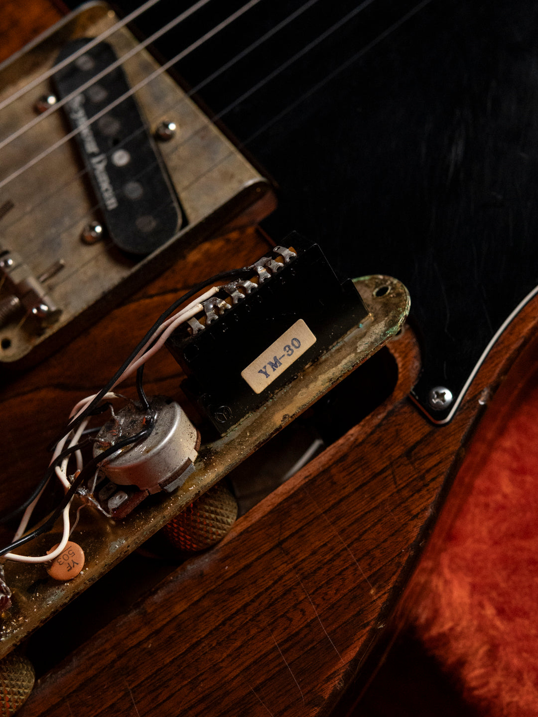 1991 Fender Order TL72-63, Lacquer Refinish ('69 All Rosewood Telecaster style), Matte Brown (MBR), Gold Hardware