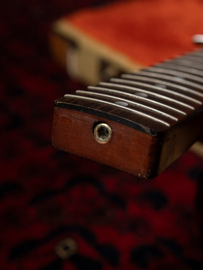 1991 Fender Order TL72-63, Lacquer Refinish ('69 All Rosewood Telecaster style), Matte Brown (MBR), Gold Hardware