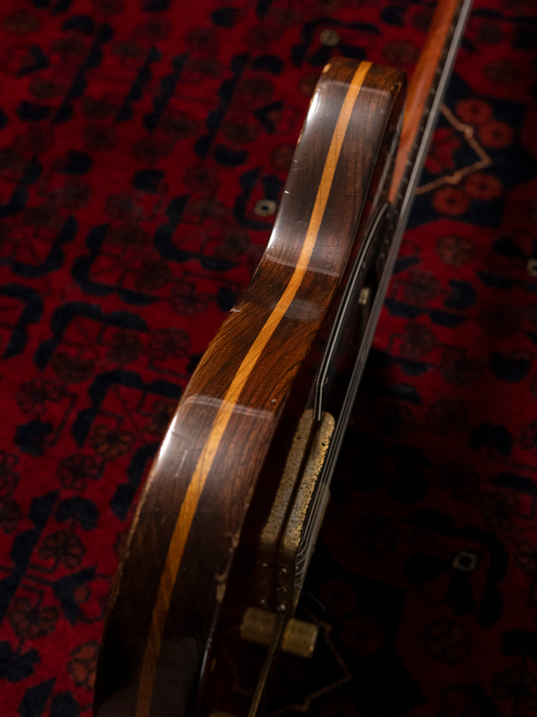 1991 Fender Order TL72-63, Lacquer Refinish ('69 All Rosewood Telecaster style), Matte Brown (MBR), Gold Hardware