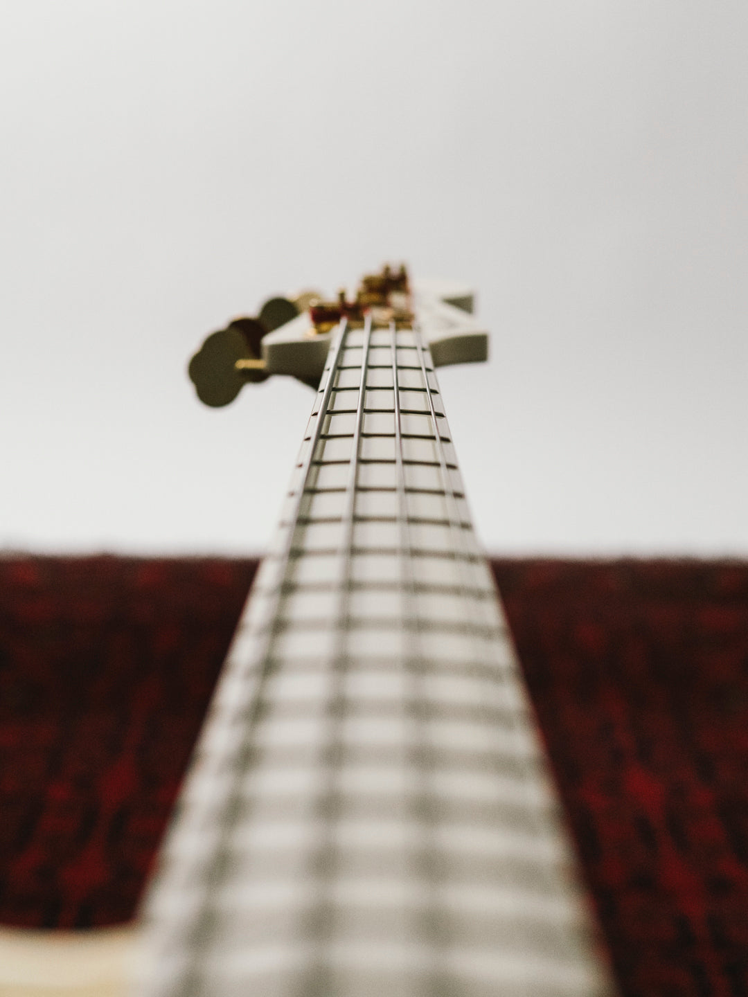 1989 Fender "Order Made" JB75-900 Jazz Bass, Gold Hardware, Fully Painted, Snow White