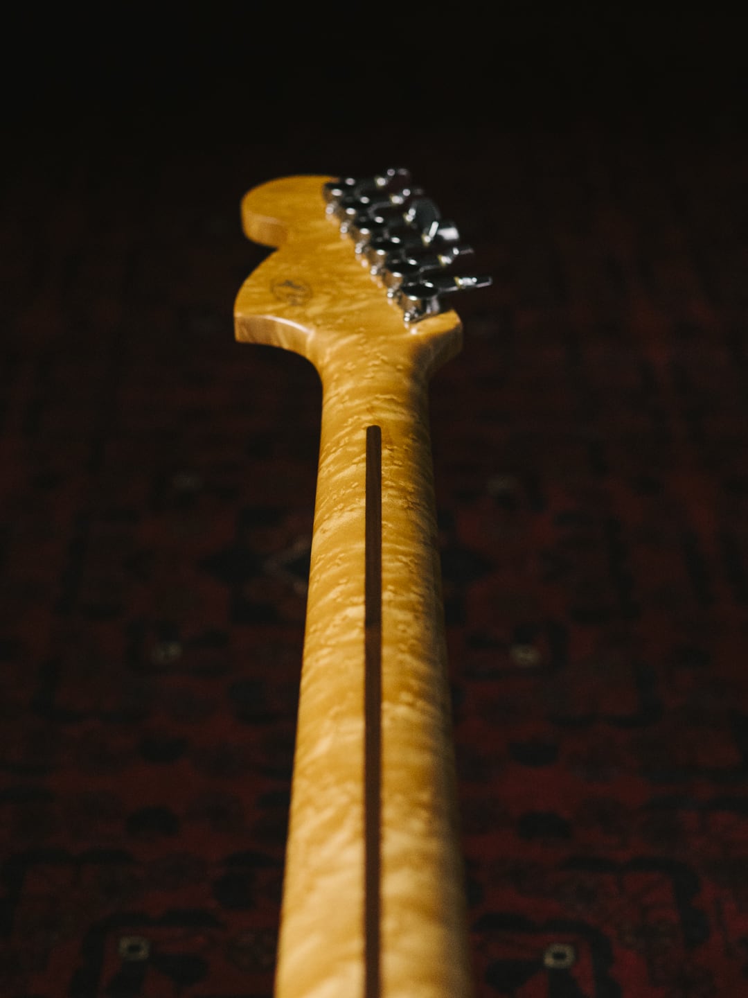 1992 Fender Order ST72 Custom Edition Birdseye Scalloped Partscaster, 1980s Tokai Body, DiMarzio HS-3