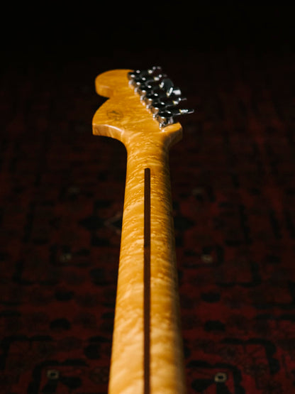 1992 Fender Order ST72 Custom Edition Birdseye Scalloped Partscaster, 1980s Tokai Body, DiMarzio HS-3