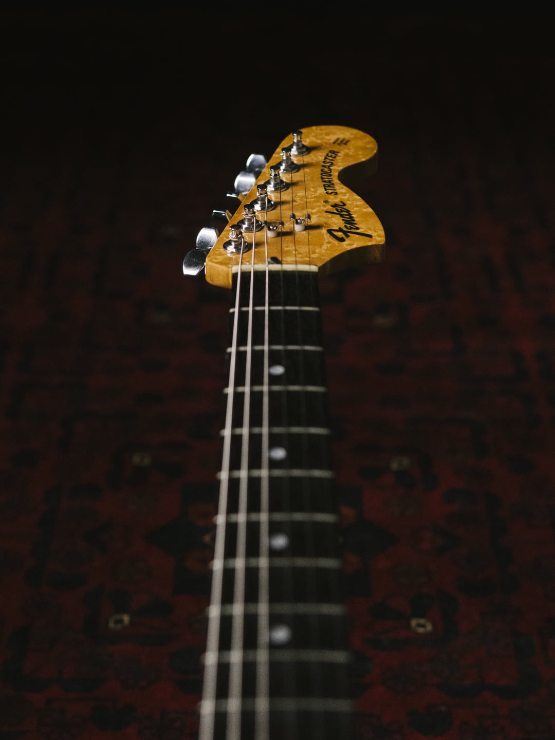 1992 Fender Order ST72 Custom Edition Birdseye Scalloped Partscaster, 1980s Tokai Body, DiMarzio HS-3