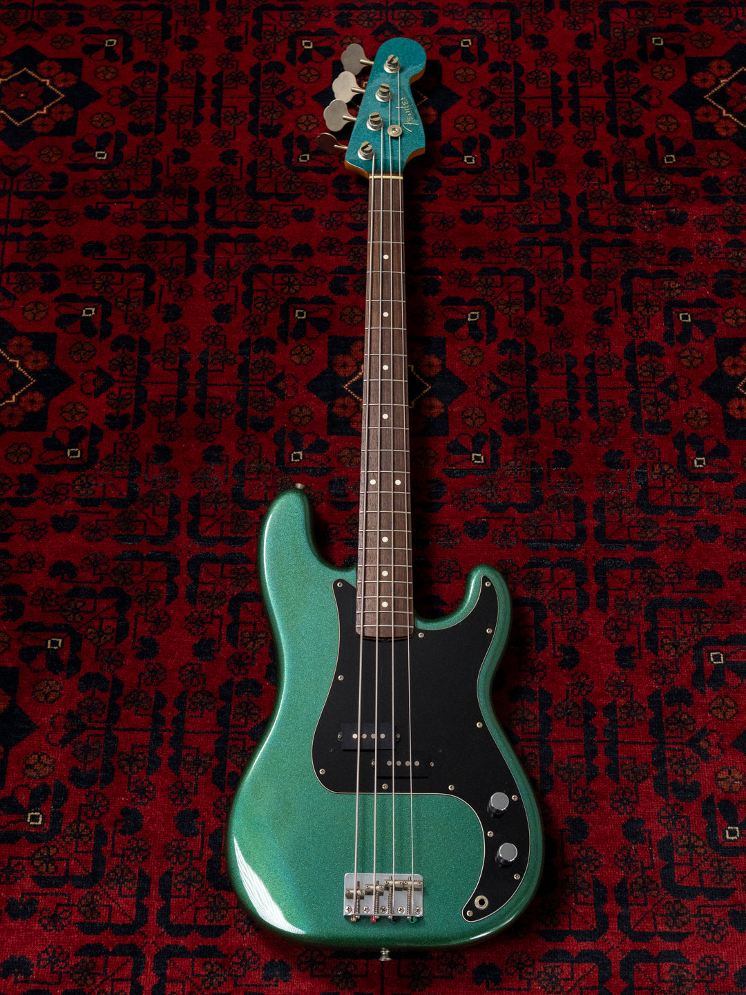 1991 Fender PB62 Order, Blue Sparkle Metallic, Matching Headstock, '62 Precision Bass