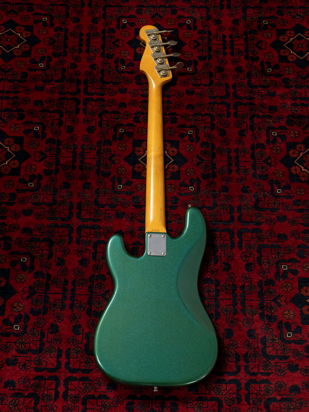 1991 Fender PB62 Order, Blue Sparkle Metallic, Matching Headstock, '62 Precision Bass