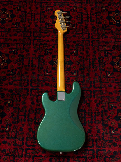1991 Fender PB62 Order, Blue Sparkle Metallic, Matching Headstock, '62 Precision Bass