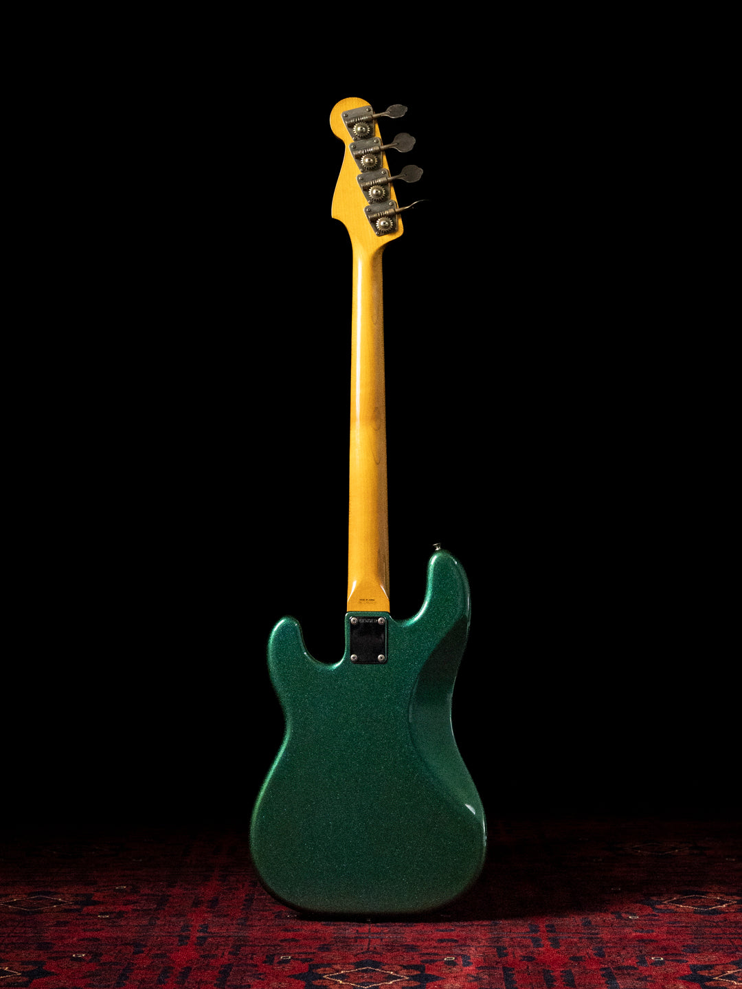 1991 Fender PB62 Order, Blue Sparkle Metallic, Matching Headstock, '62 Precision Bass
