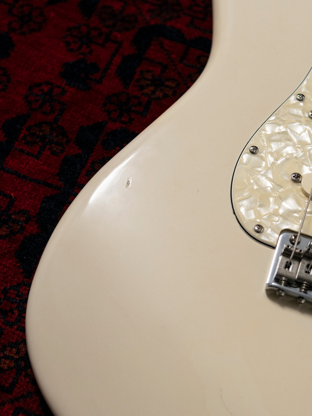 1992 Fender Order ST72 Custom Edition Birdseye Scalloped Partscaster, 1980s Tokai Body, DiMarzio HS-3
