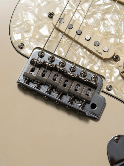 1992 Fender Order ST72 Custom Edition Birdseye Scalloped Partscaster, 1980s Tokai Body, DiMarzio HS-3