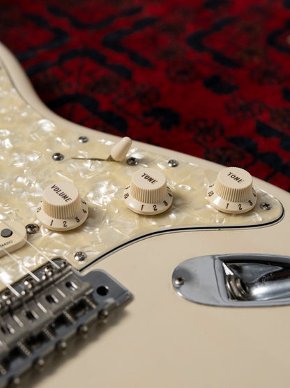1992 Fender Order ST72 Custom Edition Birdseye Scalloped Partscaster, 1980s Tokai Body, DiMarzio HS-3