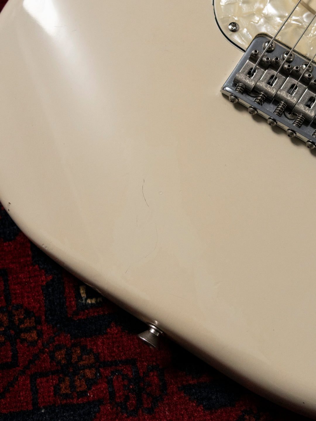 1992 Fender Order ST72 Custom Edition Birdseye Scalloped Partscaster, 1980s Tokai Body, DiMarzio HS-3