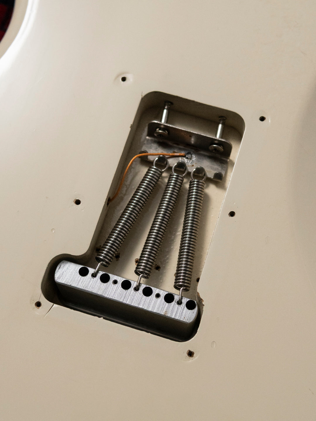 1992 Fender Order ST72 Custom Edition Birdseye Scalloped Partscaster, 1980s Tokai Body, DiMarzio HS-3