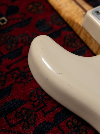 1992 Fender Order ST72 Custom Edition Birdseye Scalloped Partscaster, 1980s Tokai Body, DiMarzio HS-3