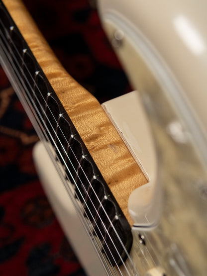 1992 Fender Order ST72 Custom Edition Birdseye Scalloped Partscaster, 1980s Tokai Body, DiMarzio HS-3