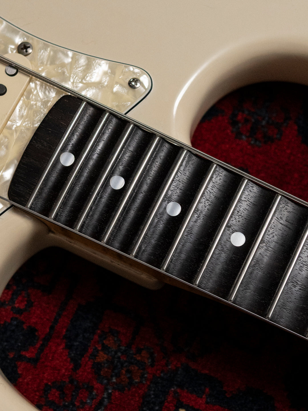 1992 Fender Order ST72 Custom Edition Birdseye Scalloped Partscaster, 1980s Tokai Body, DiMarzio HS-3