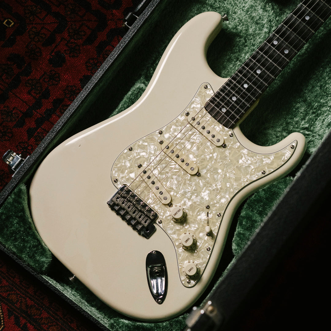 1992 Fender Order ST72 Custom Edition Birdseye Scalloped Partscaster, 1980s Tokai Body, DiMarzio HS-3