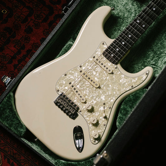 1992 Fender Order ST72 Custom Edition Birdseye Scalloped Partscaster, 1980s Tokai Body, DiMarzio HS-3