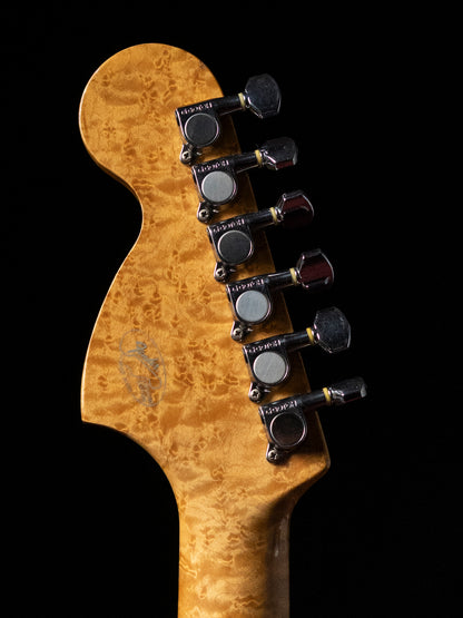 1992 Fender Order ST72 Custom Edition Birdseye Scalloped Partscaster, 1980s Tokai Body, DiMarzio HS-3