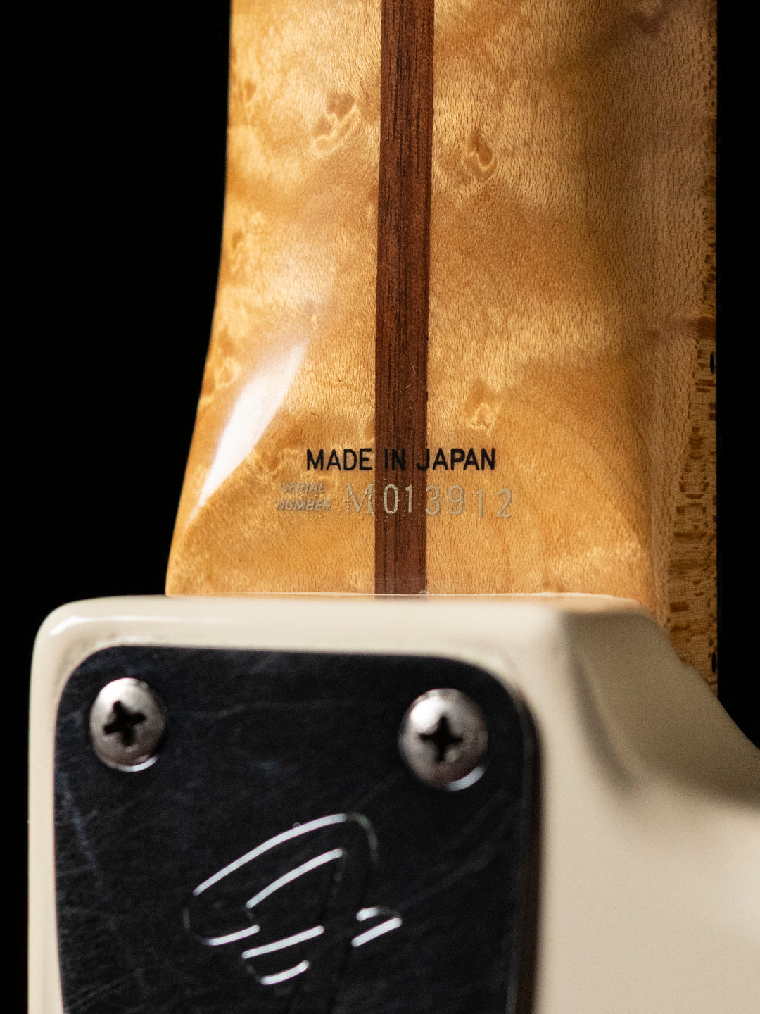 1992 Fender Order ST72 Custom Edition Birdseye Scalloped Partscaster, 1980s Tokai Body, DiMarzio HS-3