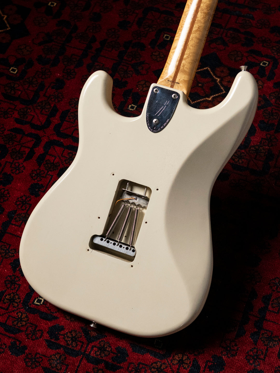 1992 Fender Order ST72 Custom Edition Birdseye Scalloped Partscaster, 1980s Tokai Body, DiMarzio HS-3