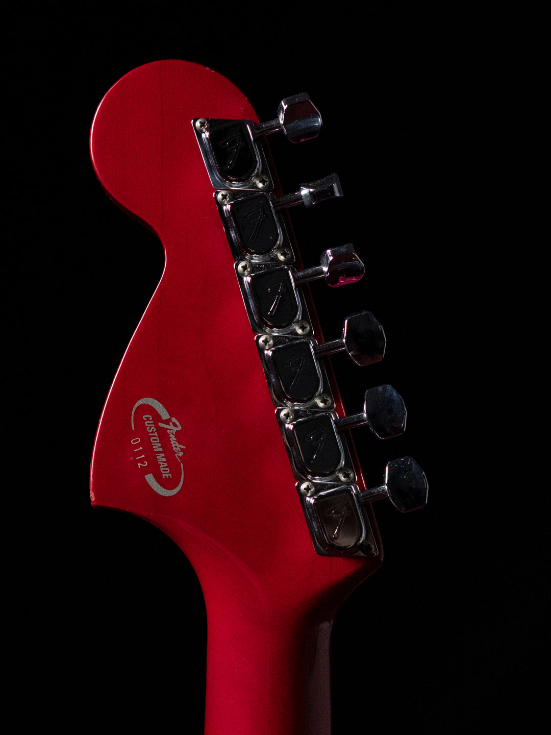 1986 Fender Order Made ST72-115, Custom Made, Scalloped, Painted Neck, Cherry Red Sunburst (CRS)