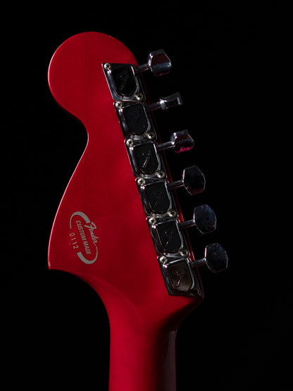 1986 Fender Order Made ST72-115, Custom Made, Scalloped, Painted Neck, Cherry Red Sunburst (CRS)