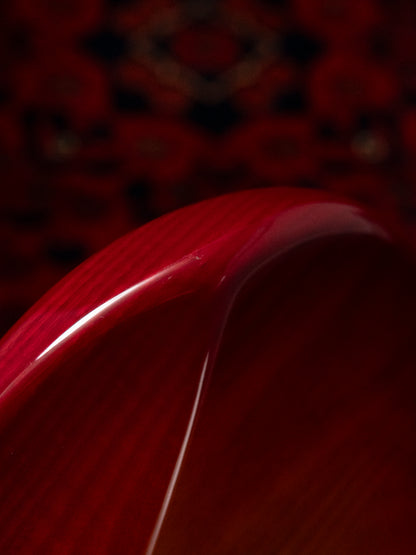 1986 Fender Order Made ST72-115, Custom Made, Scalloped, Painted Neck, Cherry Red Sunburst (CRS)