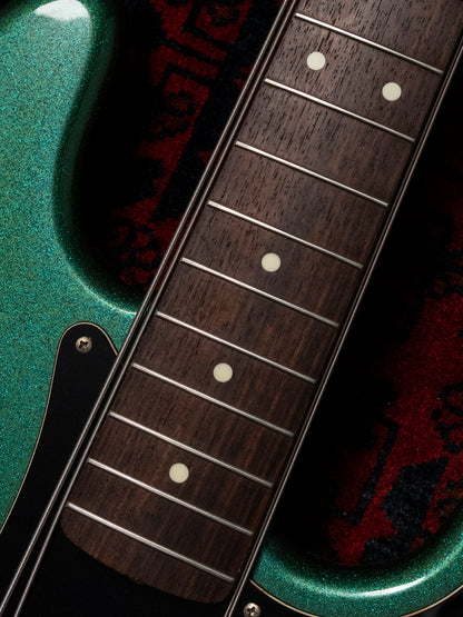 1991 Fender PB62 Order, Blue Sparkle Metallic, Matching Headstock, '62 Precision Bass