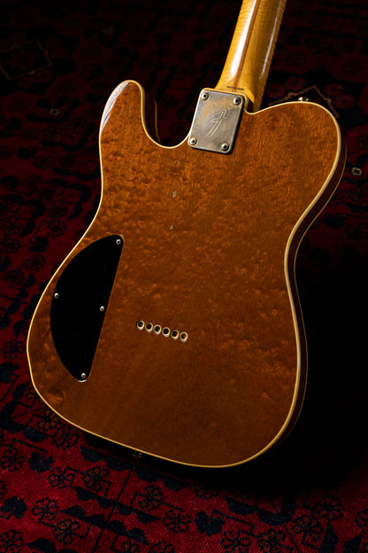 1992 Fender TLG-110LS Custom Edition Telecaster, 10th Anniversary, Burled Mahogany, Lace Sensor