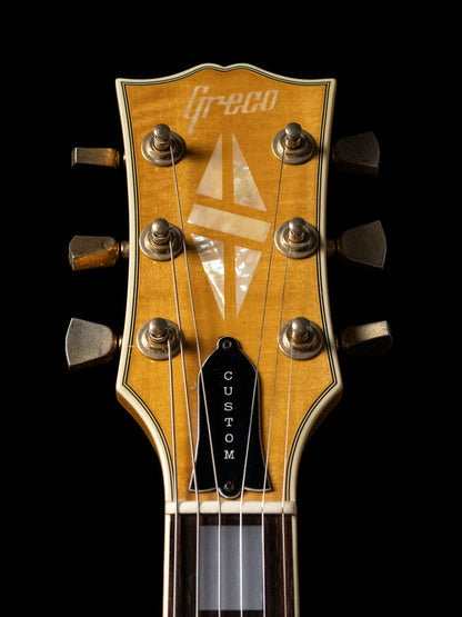 1978 Greco EGC Order Made, Les Paul Custom, Semi-Hollow, Chambered, Non-Catalog