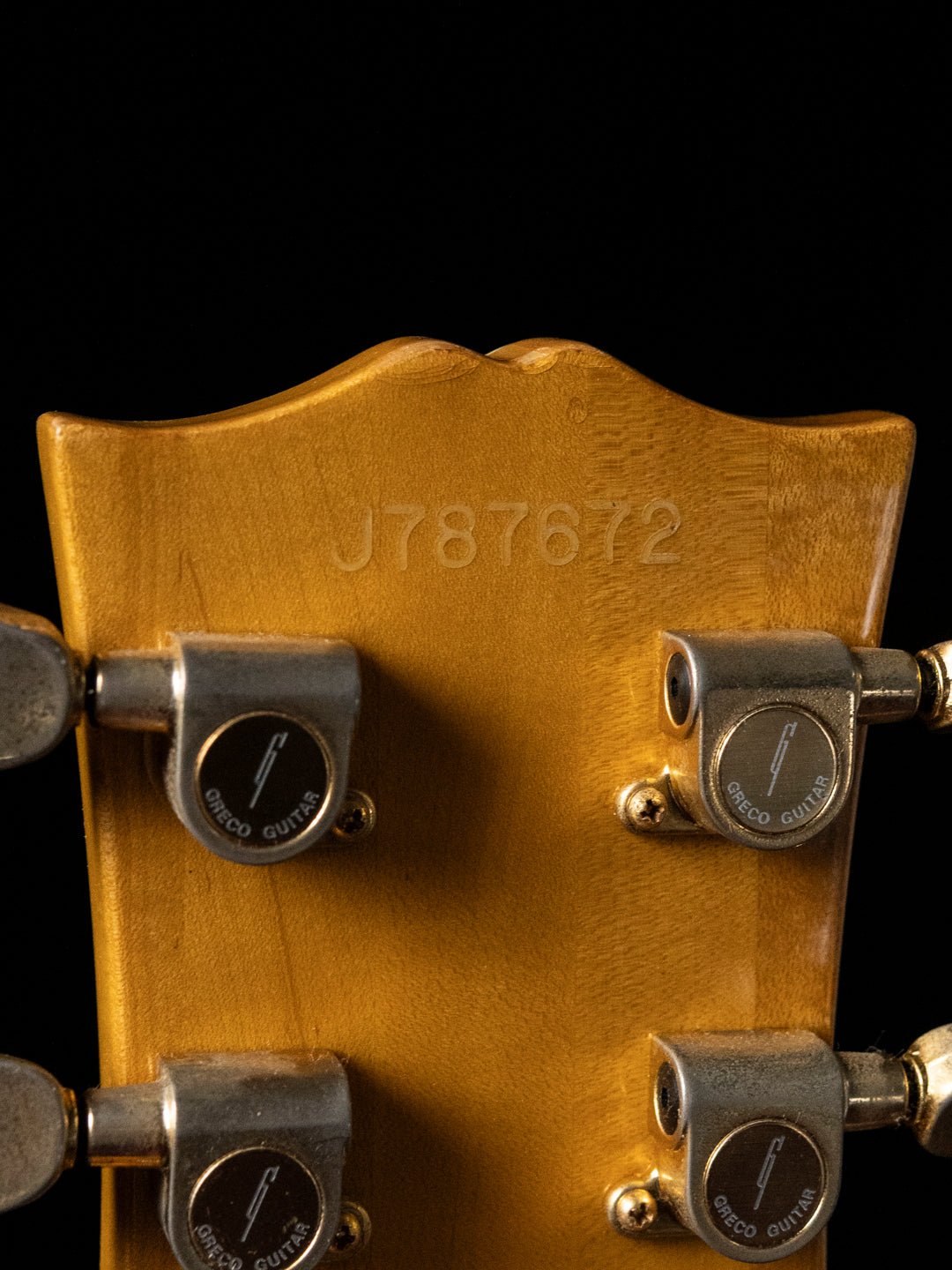 1978 Greco EGC Order Made, Les Paul Custom, Semi-Hollow, Chambered, Non-Catalog