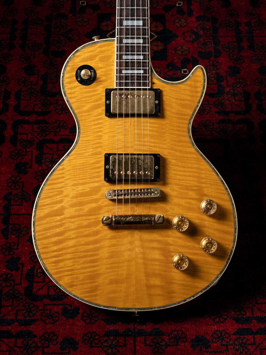 1978 Greco EGC Order Made, Les Paul Custom, Semi-Hollow, Chambered, Non-Catalog