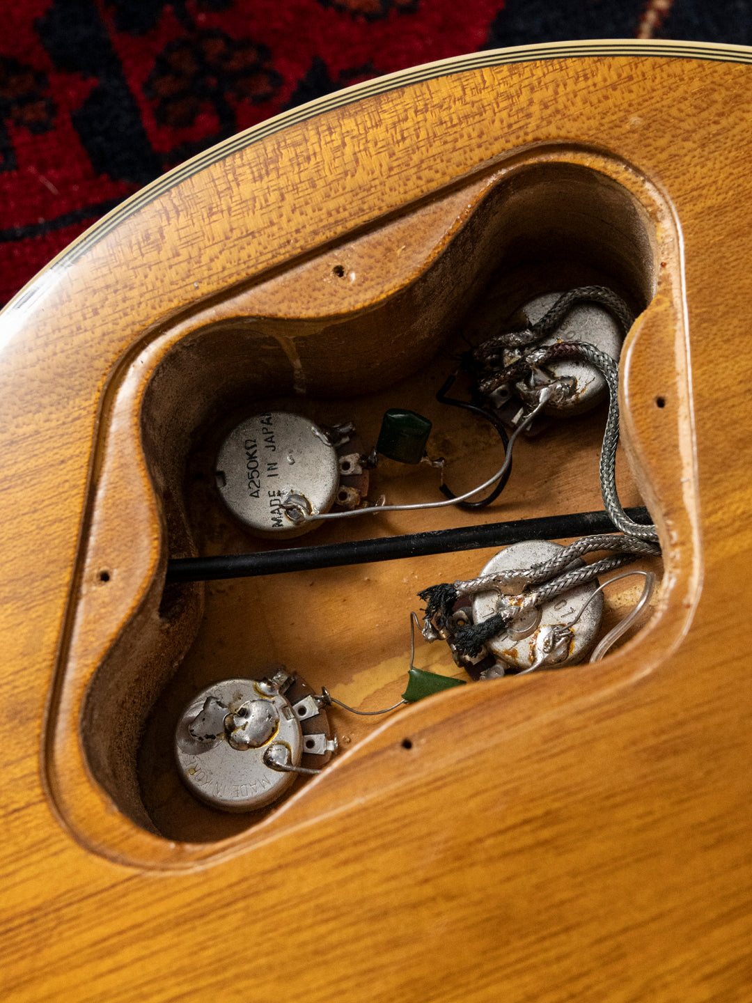 1978 Greco EGC Order Made, Les Paul Custom, Semi-Hollow, Chambered, Non-Catalog