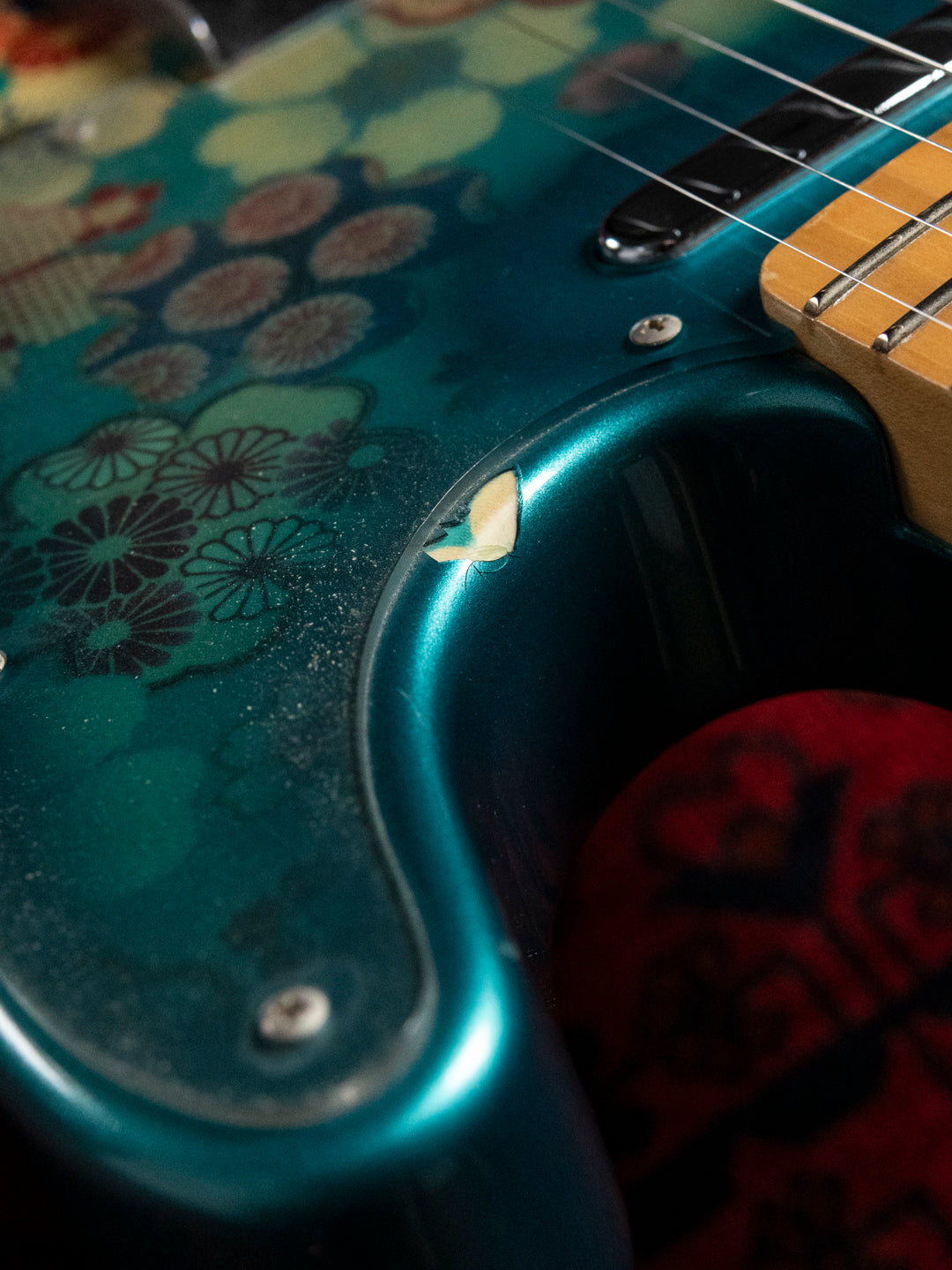 2012 Fender TL69-SPL JBL, 30th Anniversary, '69 Telecaster, Japanese Blue Floral Paisley