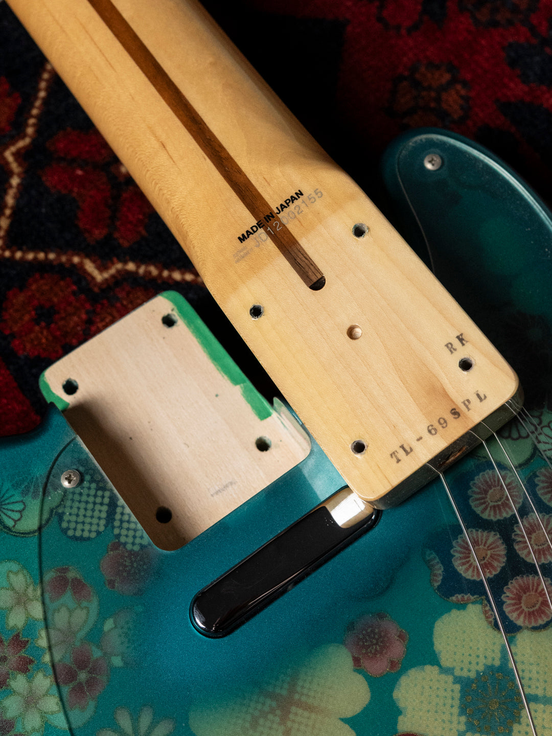 2012 Fender TL69-SPL JBL, 30th Anniversary, '69 Telecaster, Japanese Blue Floral Paisley