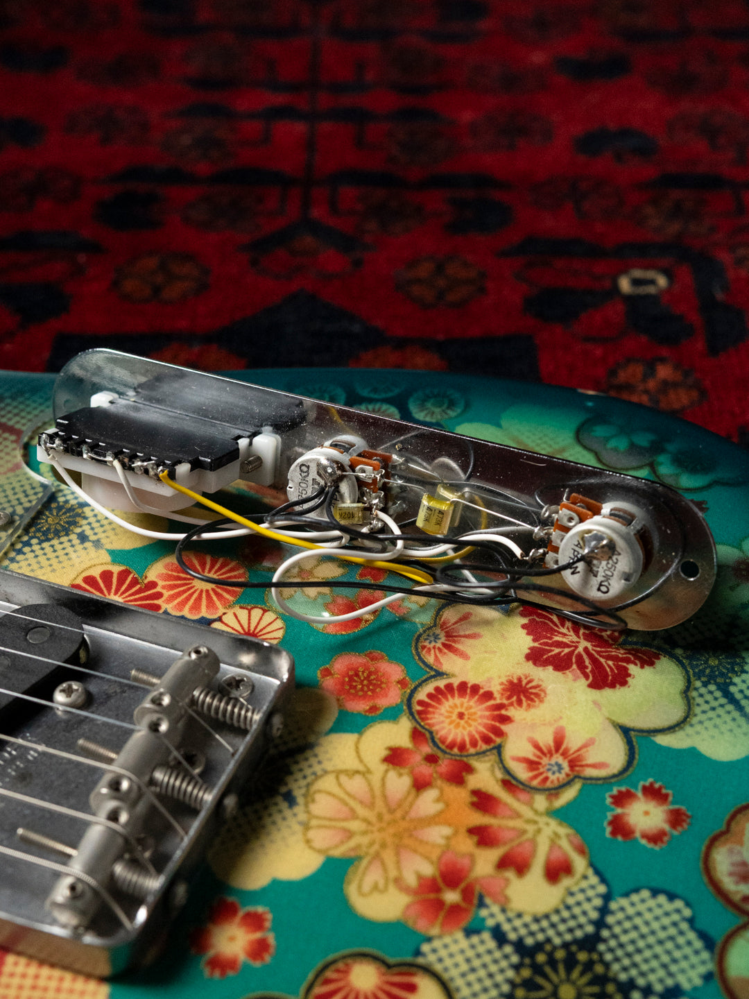 2012 Fender TL69-SPL JBL, 30th Anniversary, '69 Telecaster, Japanese Blue Floral Paisley