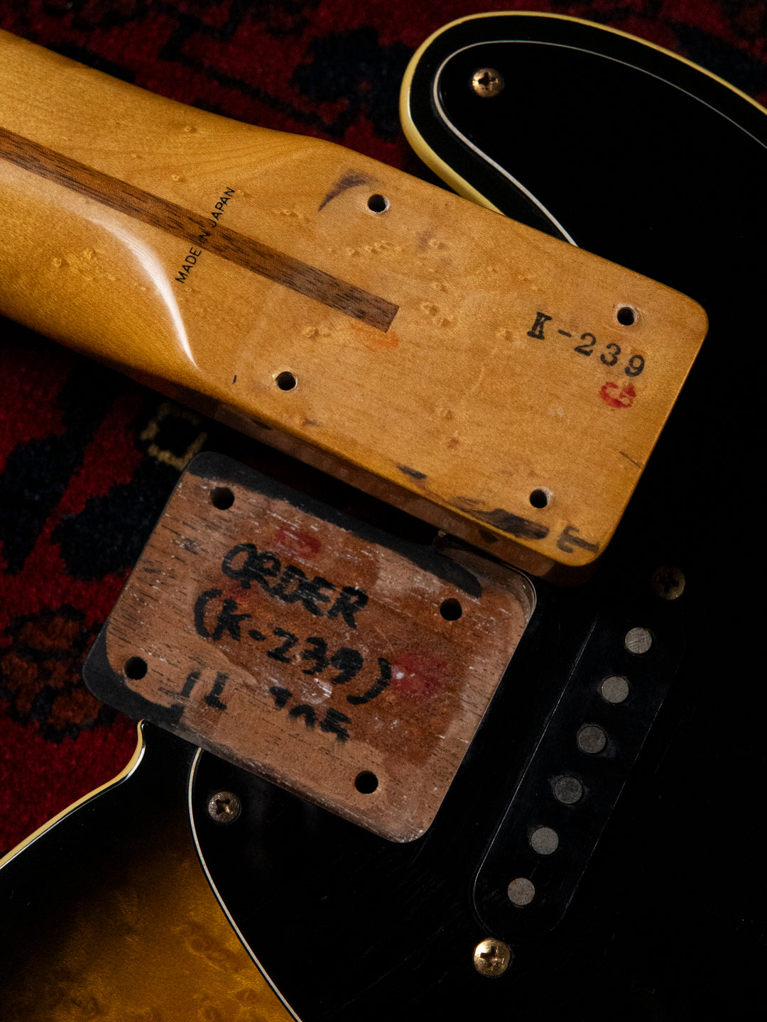 1992 Fender Order TL-105, Birdseye Maple, Mahogany Body, Telecaster Custom, FujiGen