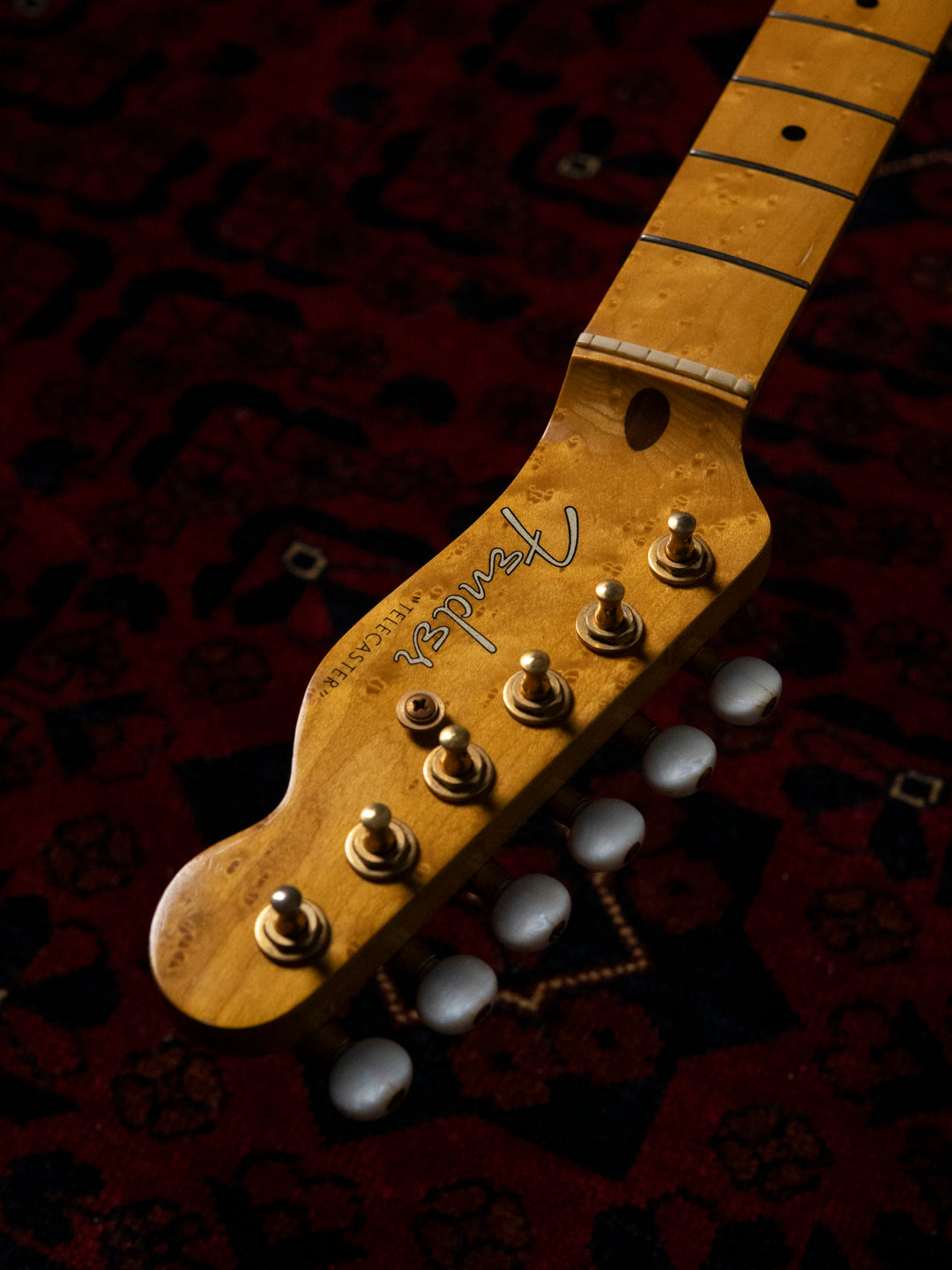 1992 Fender Order TL-105, Birdseye Maple, Mahogany Body, Telecaster Custom, FujiGen
