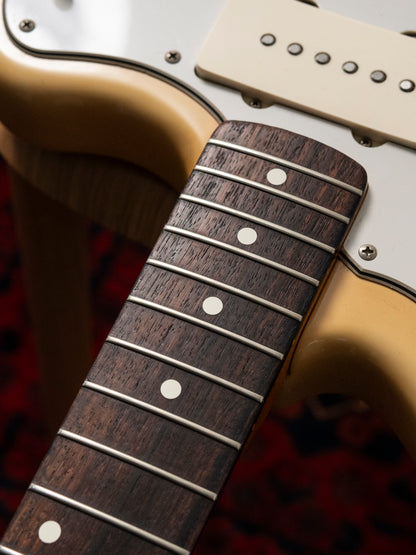 2000 Yamano Fender American Vintage '62 Jazzmaster, Matching Headstock, 100% original, Japan Exclusive, Shell Pink, OHSC, AVRI