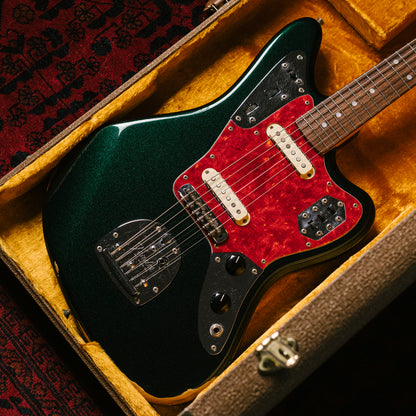 1997-2000 Fender JG66, Order, Sherwood Green Metallic, Matching Headstock, Jaguar, Alder, Non Catalog