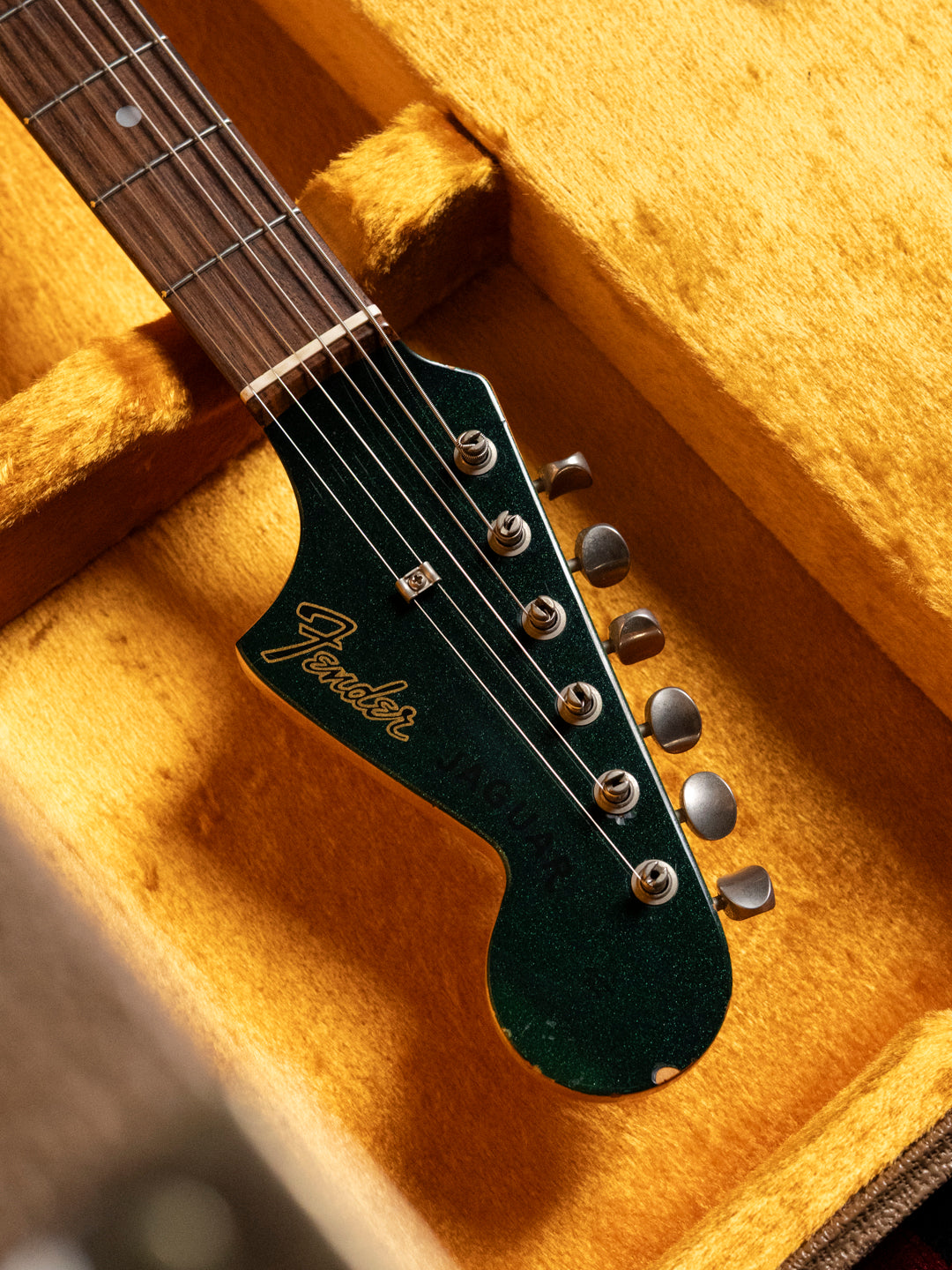 1997-2000 Fender JG66, Order, Sherwood Green Metallic, Matching Headstock, Jaguar, Alder, Non Catalog