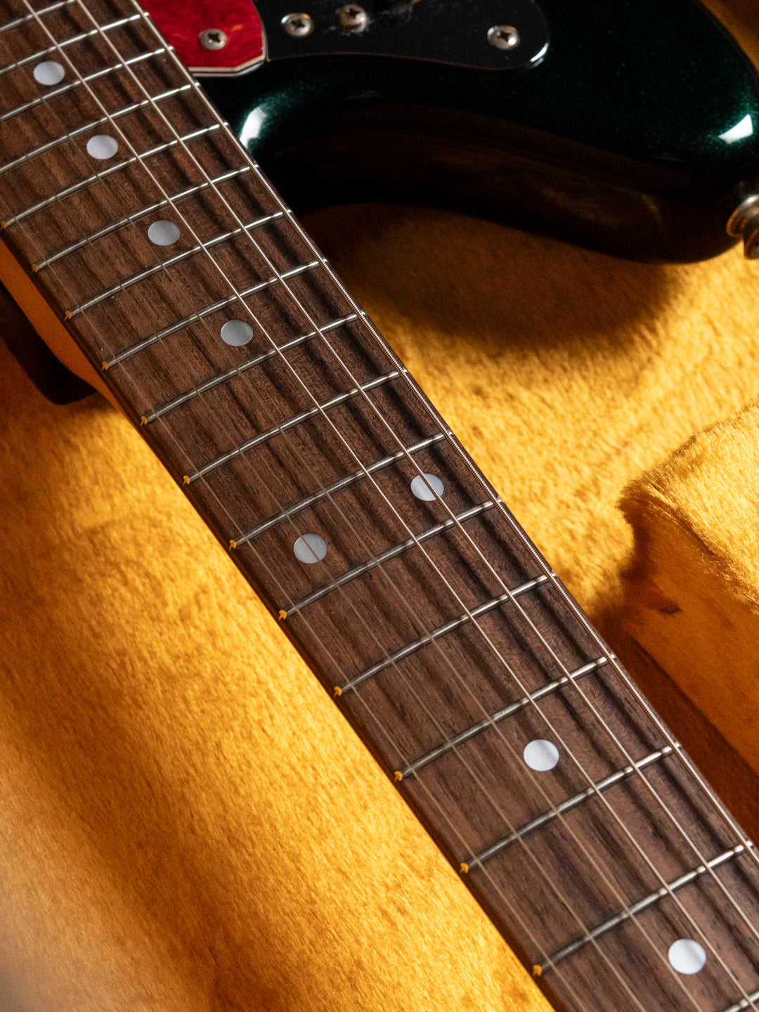 1997-2000 Fender JG66, Order, Sherwood Green Metallic, Matching Headstock, Jaguar, Alder, Non Catalog