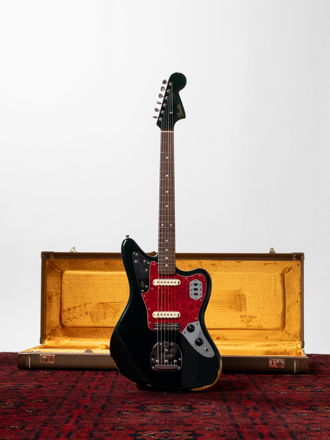 1997-2000 Fender JG66, Order, Sherwood Green Metallic, Matching Headstock, Jaguar, Alder, Non Catalog