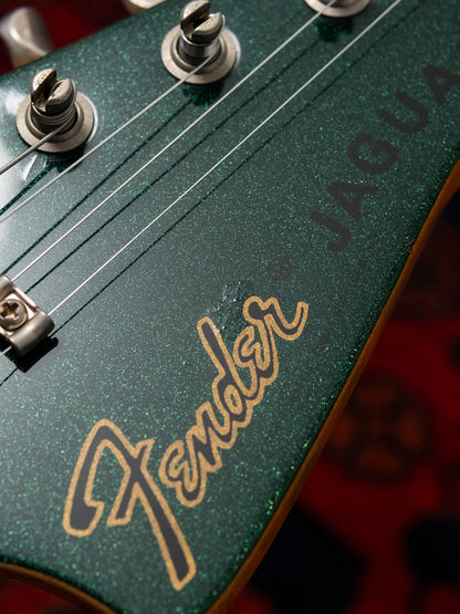 1997-2000 Fender JG66, Order, Sherwood Green Metallic, Matching Headstock, Jaguar, Alder, Non Catalog