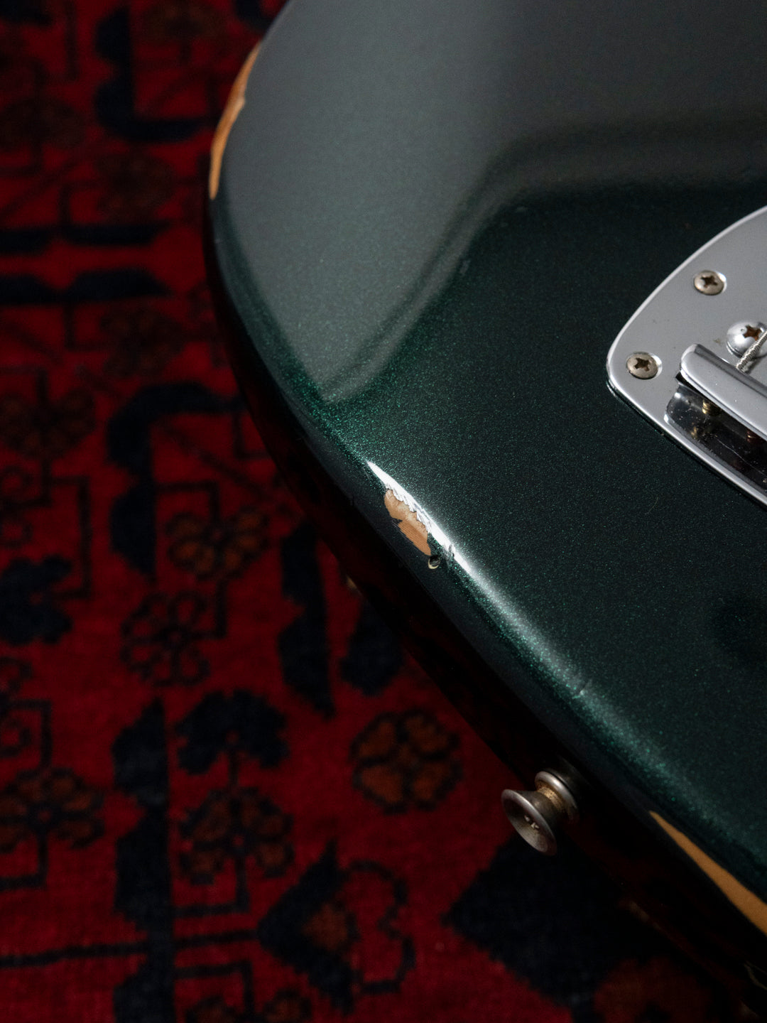 1997-2000 Fender JG66, Order, Sherwood Green Metallic, Matching Headstock, Jaguar, Alder, Non Catalog