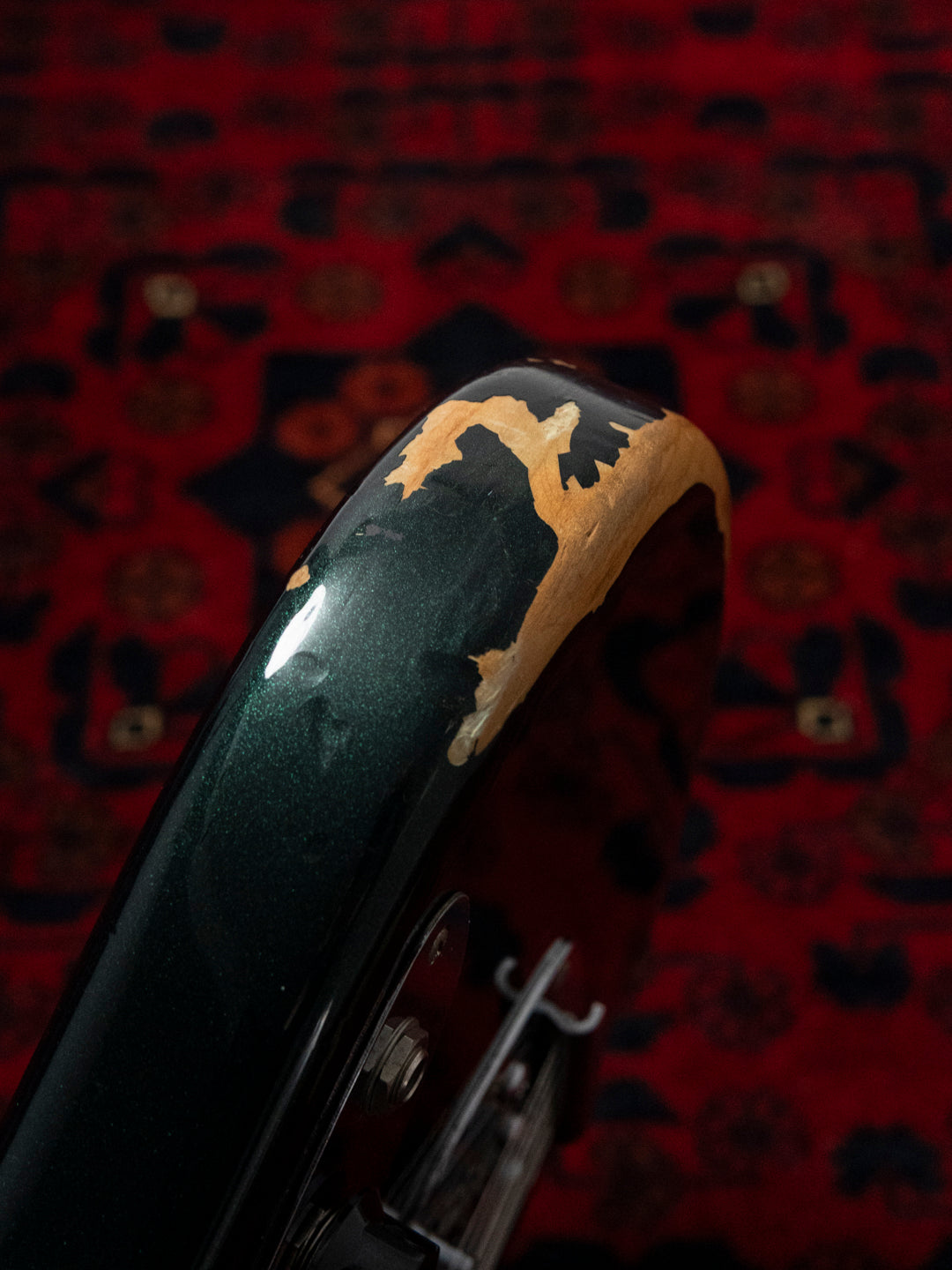 1997-2000 Fender JG66, Order, Sherwood Green Metallic, Matching Headstock, Jaguar, Alder, Non Catalog