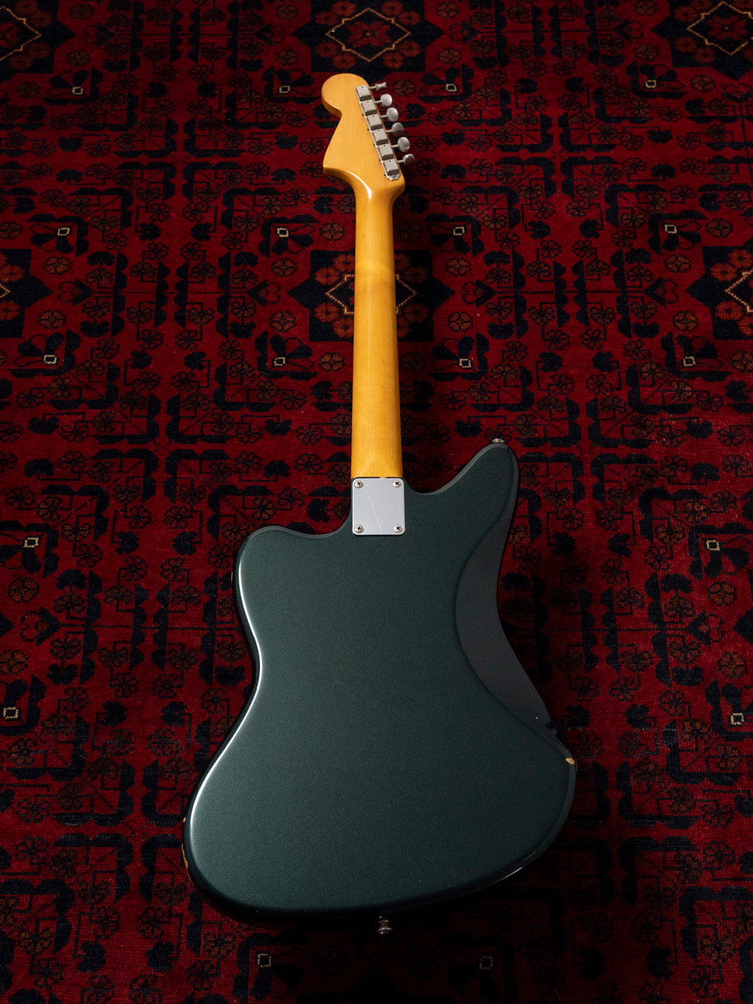 1997-2000 Fender JG66, Order, Sherwood Green Metallic, Matching Headstock, Jaguar, Alder, Non Catalog