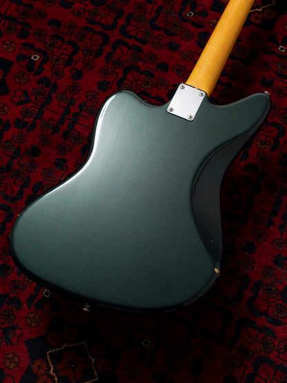 1997-2000 Fender JG66, Order, Sherwood Green Metallic, Matching Headstock, Jaguar, Alder, Non Catalog