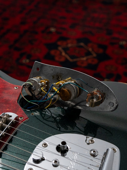 1997-2000 Fender JG66, Order, Sherwood Green Metallic, Matching Headstock, Jaguar, Alder, Non Catalog